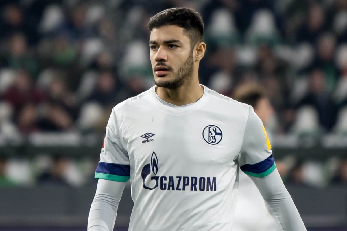 Ozan Kabak of FC Schalke 04 reacts during the 1. Bundesliga match between VfL Wolfsburg and FC Schalke 04 at the Volkswagen Arena on December 18, 2019 in Wolfsburg, Germany. (Photo by Peter Niedung/NurPhoto)