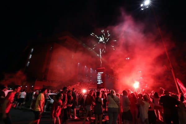 Liverpool, champions, 2020, Anfield (Image: Peter Byrne/PA Wire)