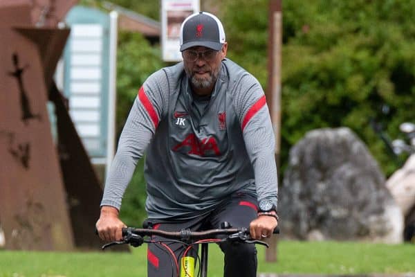 Jurgen Klopp, on bike, Austria (Image: Peter Hartenfelser via www.imago-images.de/Imago/PA Images)