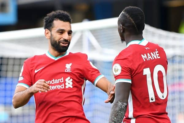 Mane and Salah (Image: Michael Regan/PA Wire/PA Images)