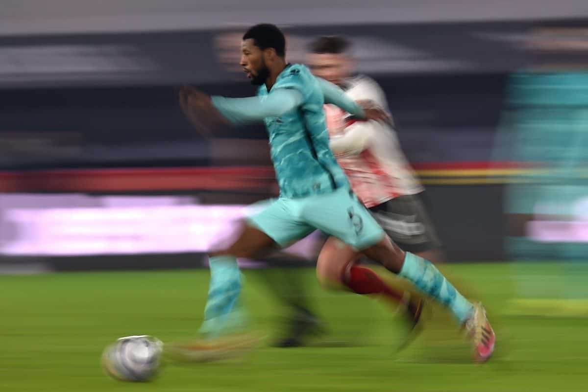 Liverpool's Georginio Wijnaldum in action during the Premier League match at Bramall Lane (( Shaun Botterill/PA Wire/PA Images))