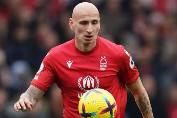 Nottingham Forest's Jonjo Shelvey during the Premier League match at the City Ground, Nottingham. Picture date: Sunday March 5, 2023. See PA story SOCCER Forest. Nick Potts/PA Wire/PA Images