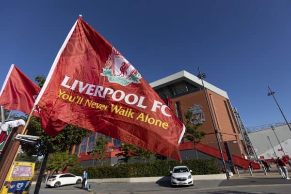 LIVERPOOL, ENGLAND - Wednesday, September 15, 2021: A general view before the UEFA Champions League Group B Matchday 1 game between Liverpool FC and AC Milan at Anfield. (Pic by Paul Currie/Propaganda)