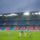 BASEL, SWITZERLAND - Tuesday, September 30, 2014: Liverpool players during a training session at the St. Jakob Stadium ahead of the UEFA Champions League Group B match against FC Basel. (Pic by David Rawcliffe/Propaganda)