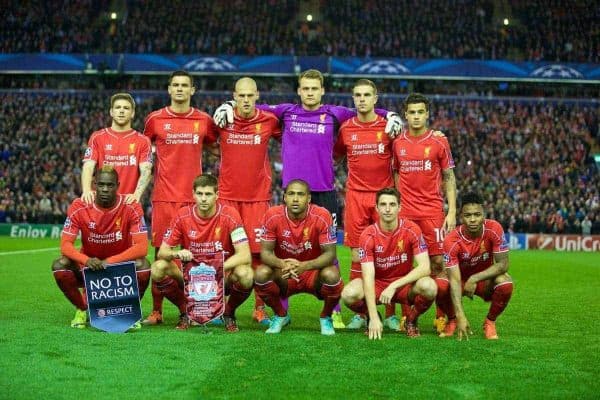 SKUAD LIVERPOOL 2014-2015