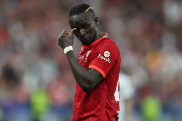 Mane, 2022 Champions League final (Photo by David Rawcliffe/Propaganda)