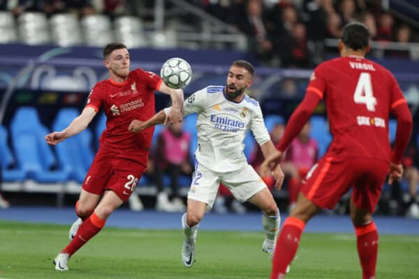 Liverpool vs Real Madrid image, 2022 Champions League final (Photo by David Rawcliffe/Propaganda)