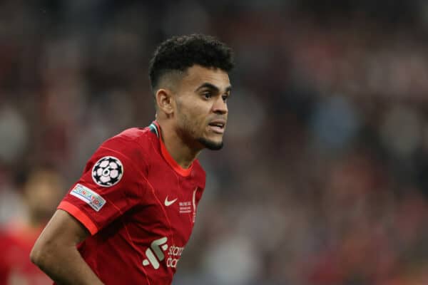 Luis Diaz, 2022 Champions League final (Photo by David Rawcliffe/Propaganda)