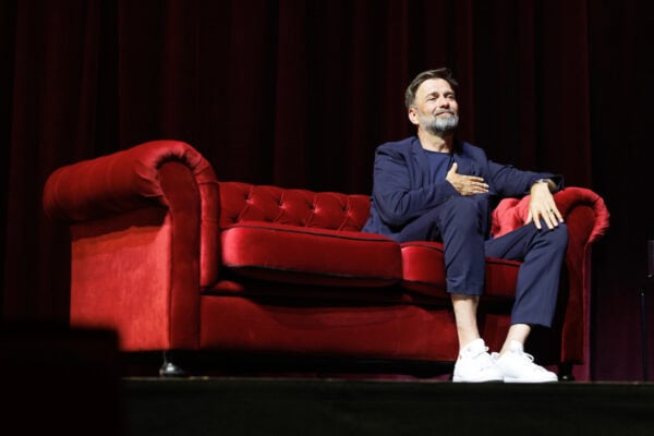 LIVERPOOL, ENGLAND - Monday, May 27, 2024:Jurgen Klopp during 'An Evening with Jürgen Klopp' an event at the Liverpool Arena celebrating Klopp's nine years as manager of Liverpool Football Club. (Photo by Ryan Brown/Propaganda)