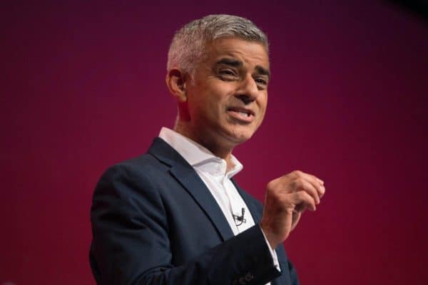 London Mayor Sadiq Khan says it is too early to think about Premier League football returning to the city (Stefan Rousseau/PA)