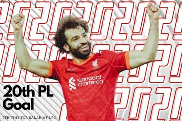 Liverpool FC - 💯 games 7⃣2⃣ goals Mo Salah's Anfield record at