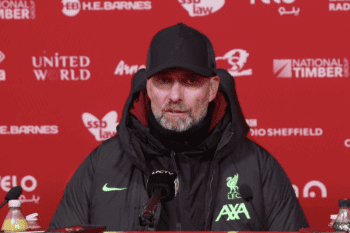 Klopp post- Sheffield United press conference