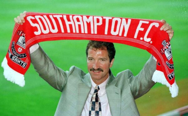 UK PROVS USE ONLY, ALL TV, FOREIGNS AND NATIONALS (INC REGIONAL EDS) OUT.  Library Filer dated 3/7/96 of Graeme Souness who today (Saturday May 24) resigned as manager of Southampton after just 10 months in charge.  Souness, who took over the FA Carling Premiership club last July, achieved one of his greatest managerial feats earlier this month by keeping the Saints in the top flight. See PA Story SOCCER Carling Southampton.  PA PHOTO