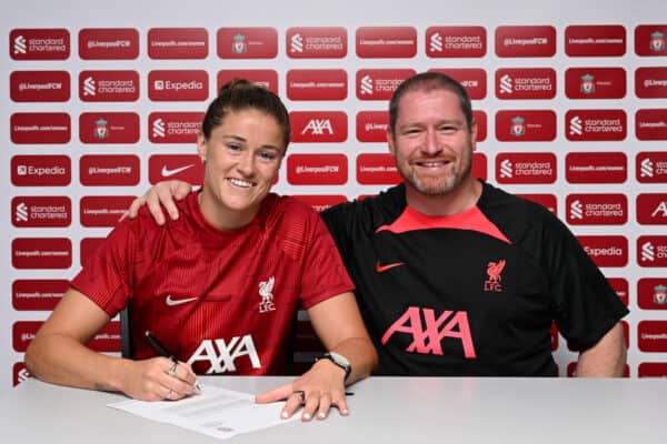 Teagan Micah goalkeeper. Liverpool Women's signing 2023/24.