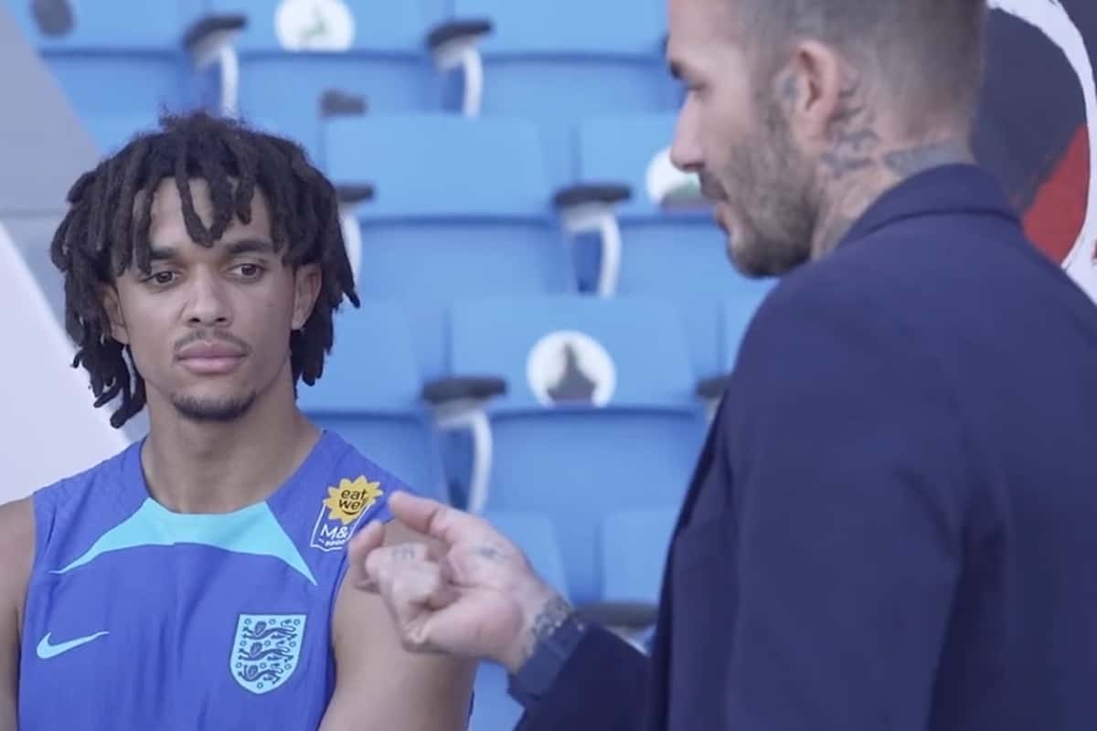 Nasihat yang diberikan David Beckham kepada Trent Alexander-Arnold di pelatihan Inggris