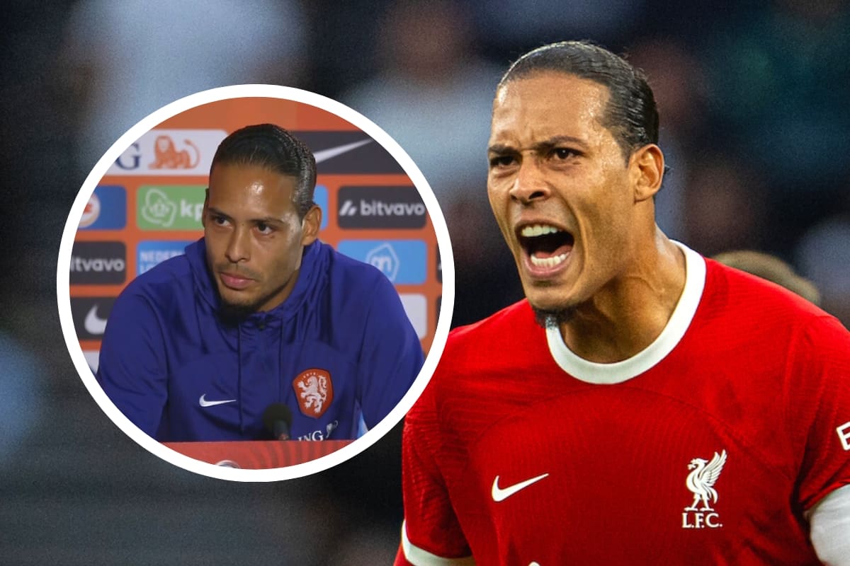 VVD: Liverpool were superior in every aspect, only one team tried to win