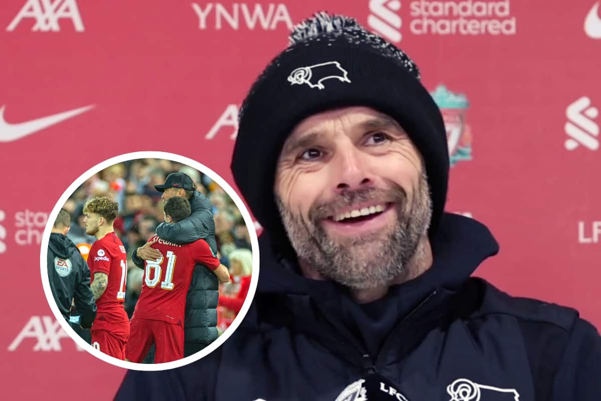 Derby manager's brilliant words on Liverpool, Klopp & Anfield - This Is Anfield
