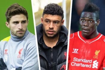 Borini, Oxlade-Chamberlain, Balotelli collage