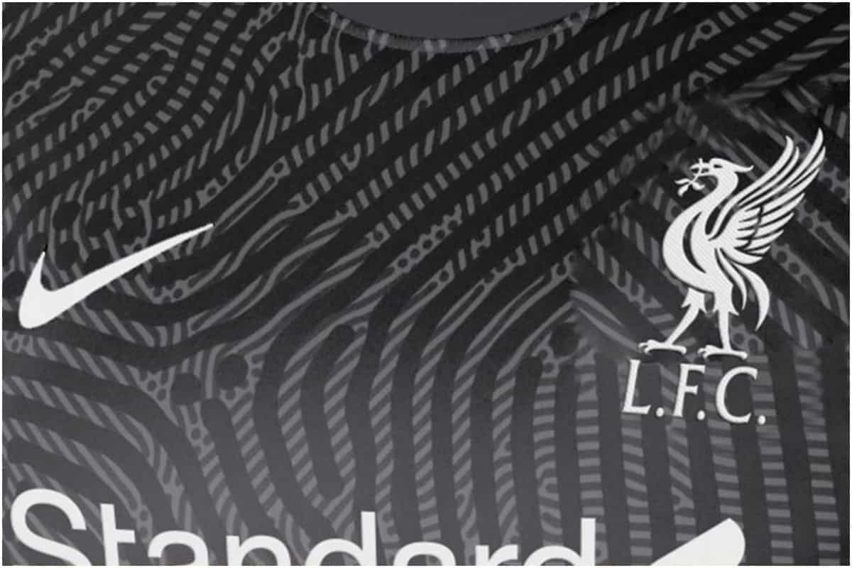 liverpool home goalkeeper kit