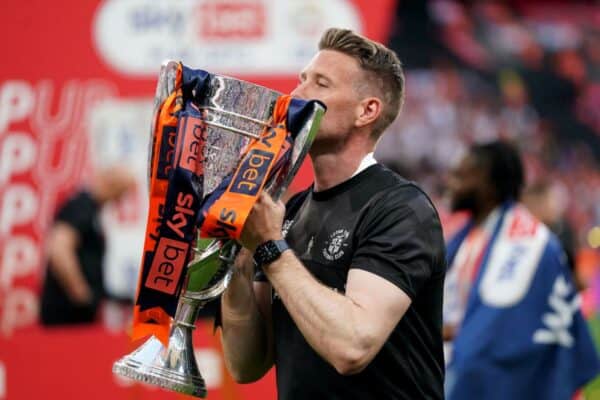 Rob Edwards Coventry City v Luton Town – Sky Bet Championship – Play Off – Final – Wembley Stadium (Adam Davy/PA)