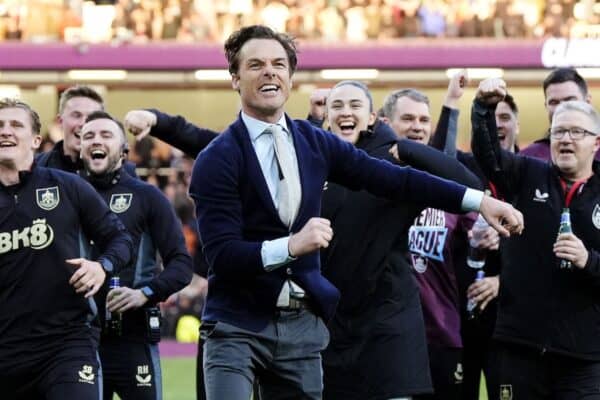 Burnley manager Scott Parker has guided the club back to the Premier League (Nick Potts/PA)