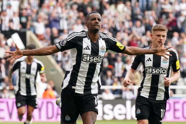 Alexander Isak has been a big hit on Tyneside since his £63million switch from Real Sociedad (Owen Humphreys/PA)