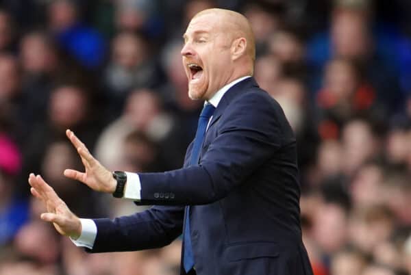 Everton manager Sean Dyche during the Premier League match at Goodison Park, Liverpool. Picture date: Saturday February 4, 2023.