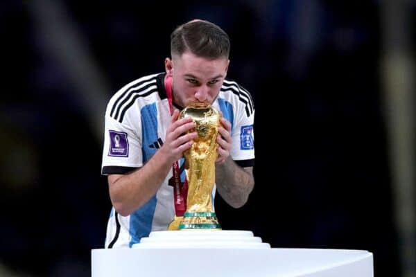 New Liverpool signing Alexis Mac Allister is keen to add more trophies to the World Cup he won with Argentina last winter (Mike Egerton/PA)