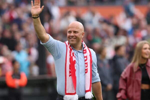 Feyenoord’s Arne Slot is Liverpool’s new head coach, replacing Jurgen Klopp (PA)