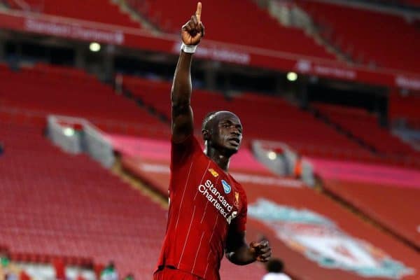 Sadio Mane and Liverpool are on the brink of the title (Phil Noble/NMC Pool)