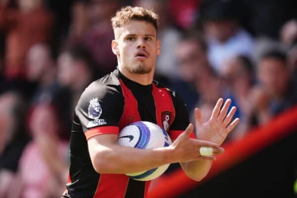 Liverpool have agreed a fee for Bournemouth left-back Milos Kerkez (Adam Davy/PA)