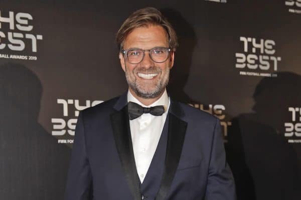 Jurgen Klopp was named best coach at the FIFA awards ceremony in Milan (Luca Bruno/AP)