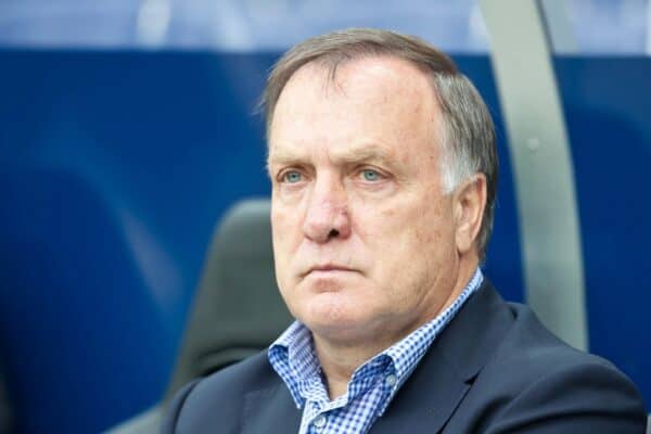 07.06.2011, Red Bull Arena, Salzburg, AUT, Freundschaftsspiel, Kamerun vs Russland, im Bild Dick Advocaat, Trainer (Russia) // during the international Friendly Game, Cameroon vs Russia, Red Bull Arena, Salzburg on 2011-06-07, EXPA Pictures © 2011, PhotoCredit: EXPA/ J. Feichter