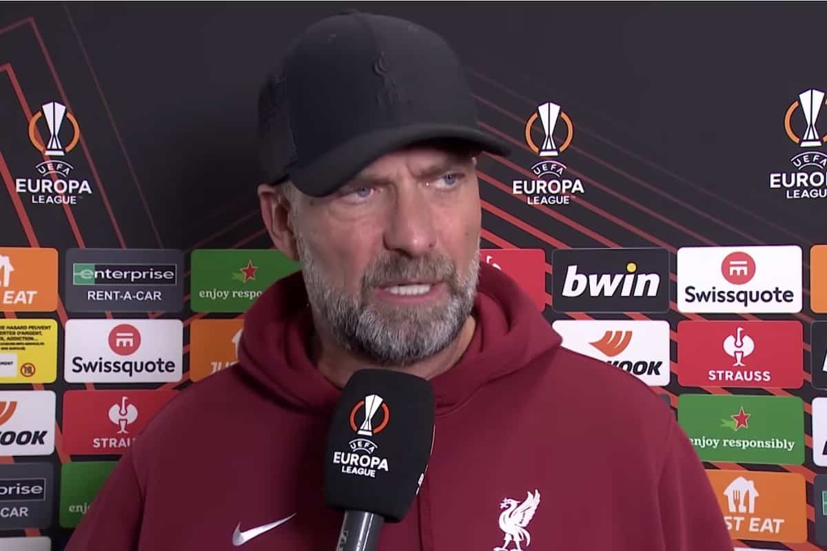 Klopp: "Nếu họ tiếp tục thi đấu vật vờ thiếu tập trung, sẽ có án phạt xứng đáng cho nhóm cầu thủ này." 7 Jurgen Klopp asked if fatigue is Liverpool's problem - his answer is worrying - Liverpool FC - This Is Anfield