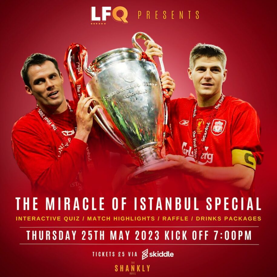 Liverpool fans can mark Istanbul night by putting their knowledge to