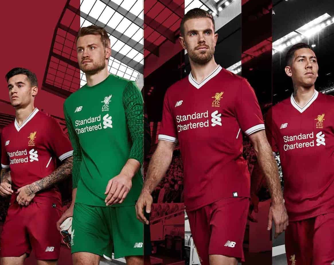 Liverpool FC unveil new home kit for 