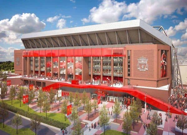 Main Stand Expansion / Redevelopment (Photo: Liverpool FC)