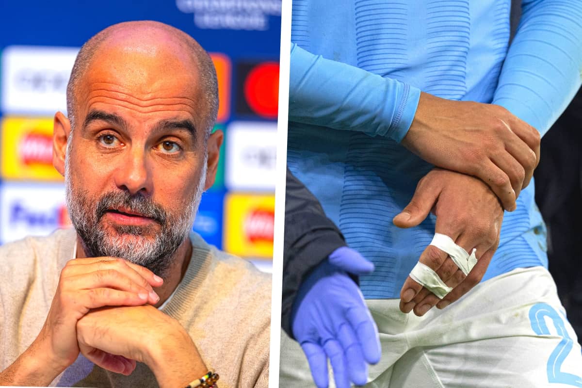 Man City without 1 key player and 2 more doubts after nasty injury