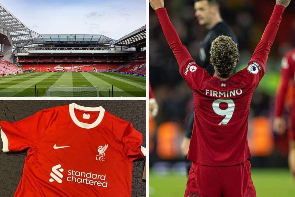 5 games, home kit launch, Anfield's roof removal & farewells