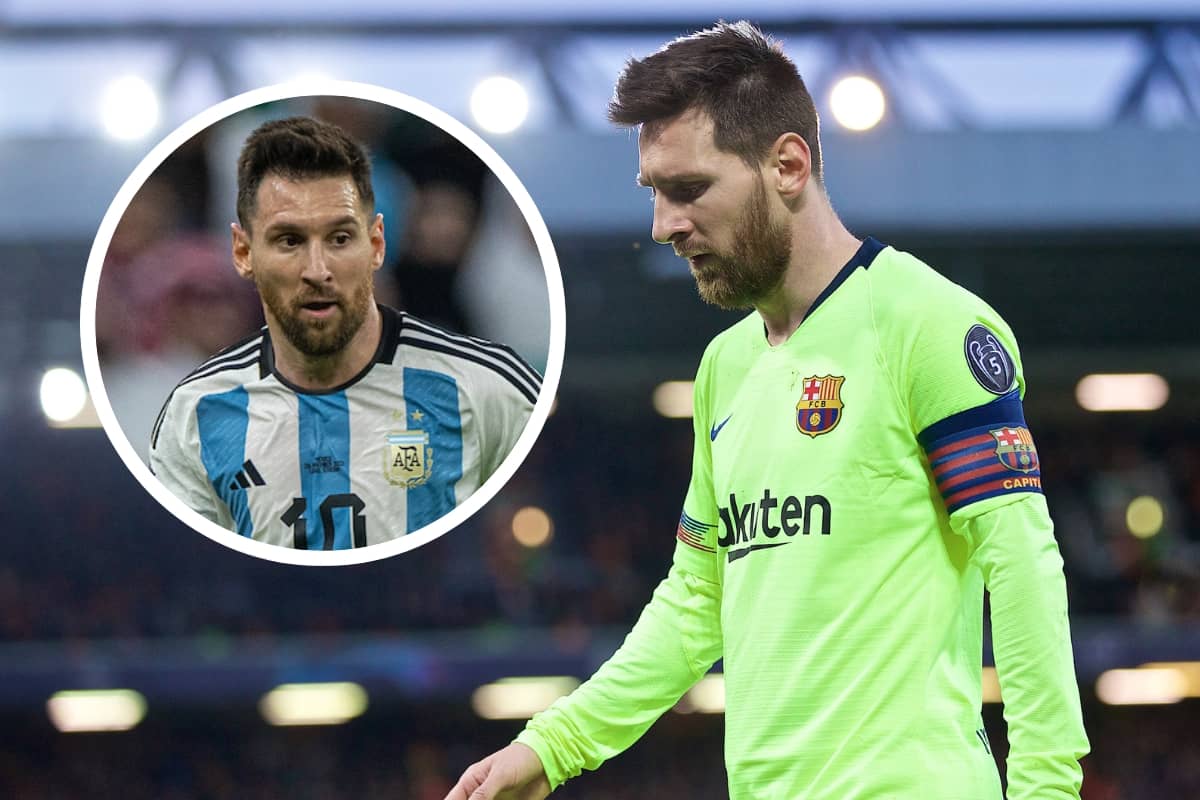 Even Lionel Messi's own son teases him about Liverpool 4-0 Barcelona ...