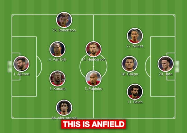 Lineup option 2