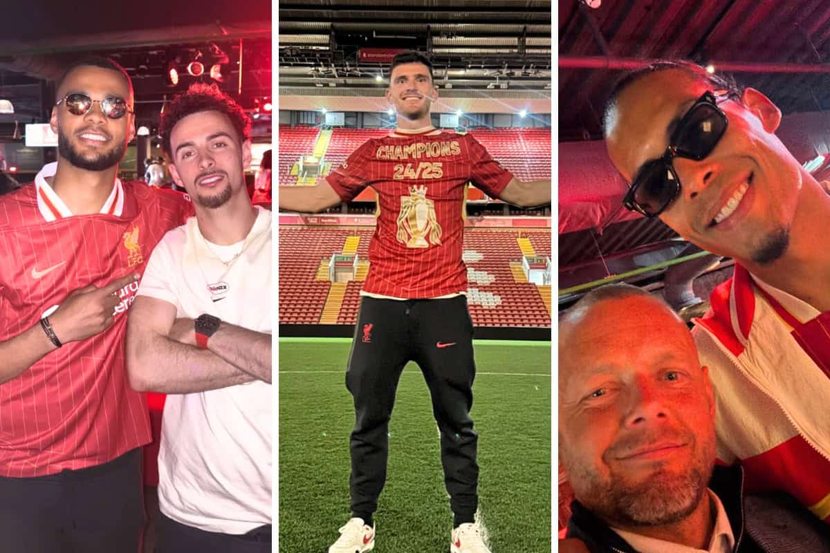 How Liverpool players celebrated Premier League title with VIP Anfield party