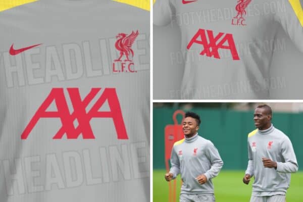 liverpool football training kit