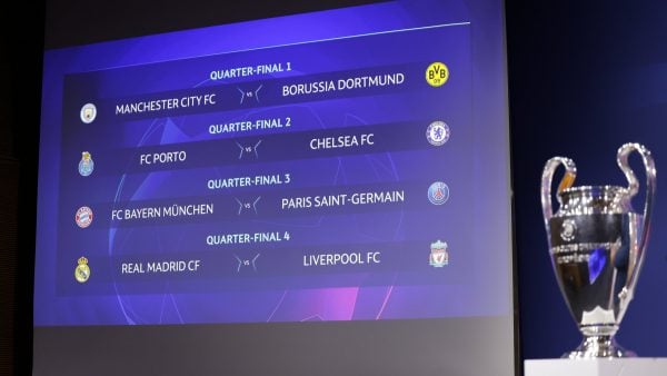 Champions League draw 2021 (UEFA handout)