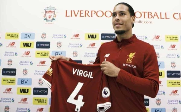 maillot liverpool van dijk